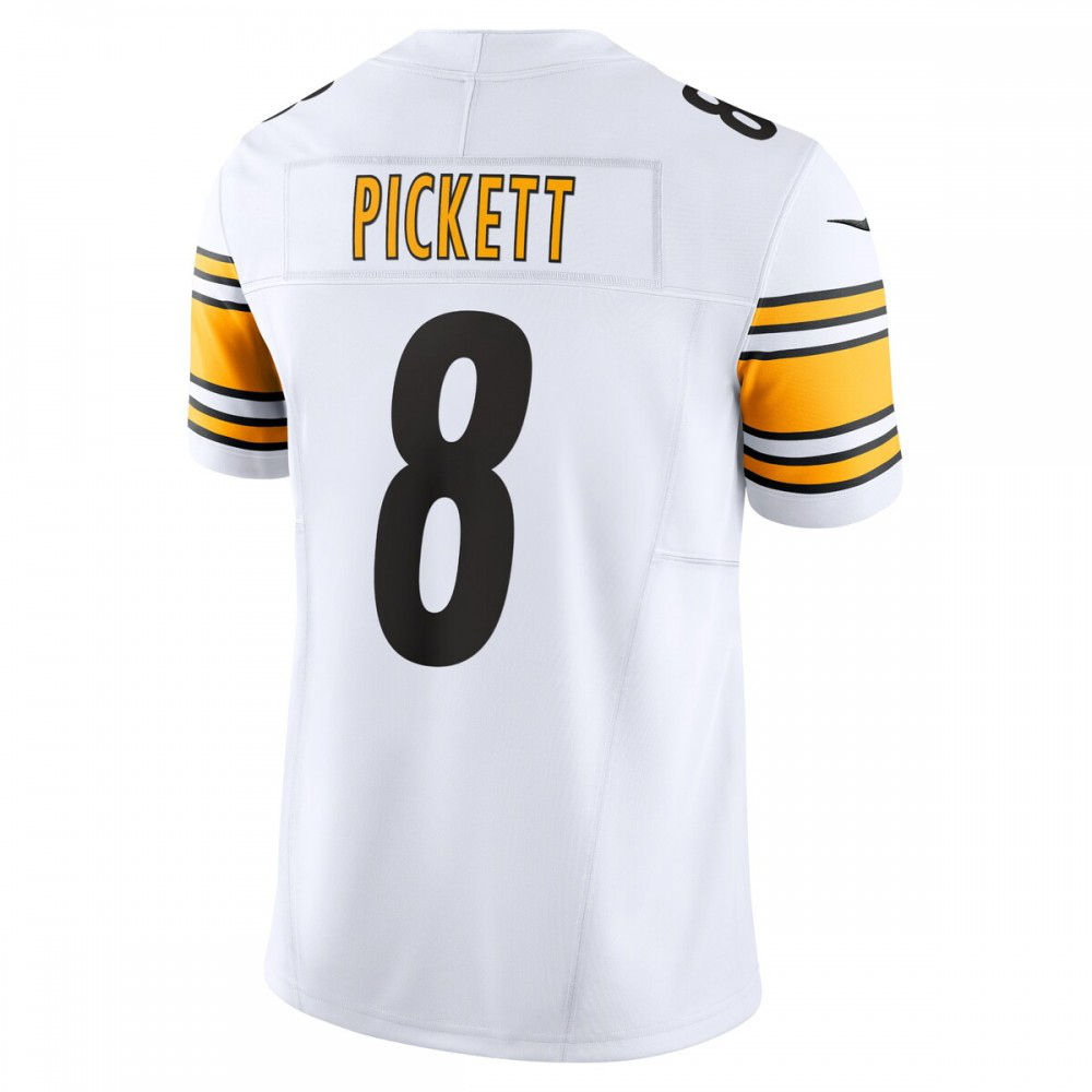 Kenny Pickett Pittsburgh Steelers Nike Vapor F.U.S.E. Limited Jersey - White-GridironStore